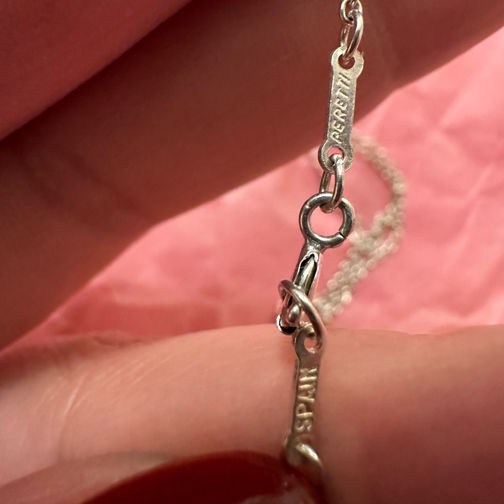 NE1 Tiffany x Elsa Peretti X-large open heart necklace ❤️♥️💖 - Picture 6 of 8